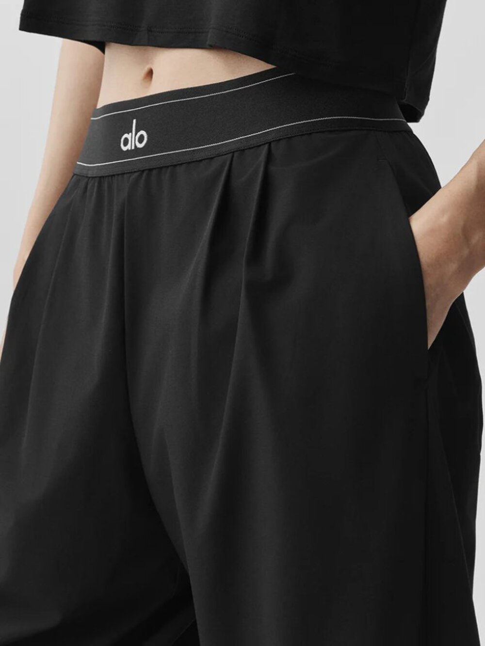 Women's Alo Yoga Black Trouser Sz XXS-XS (Regular 30-inch length)🌺💞